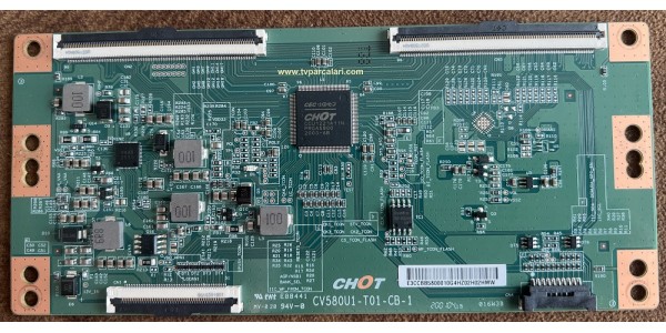 CV580U1-T01-CB-1, CHOT, VESTEL 58U9500 , T-CON board